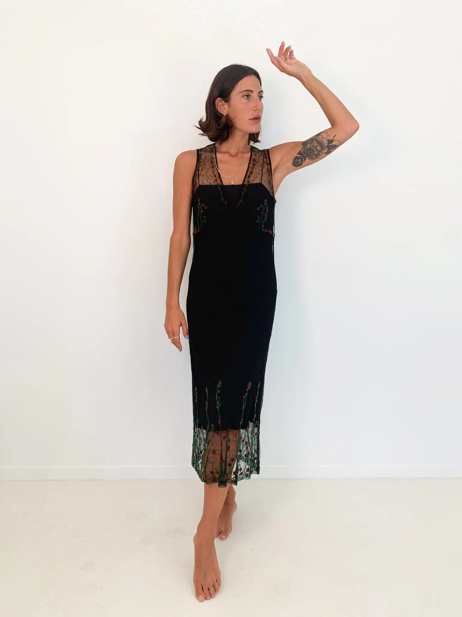 Vintage Beaded Gown