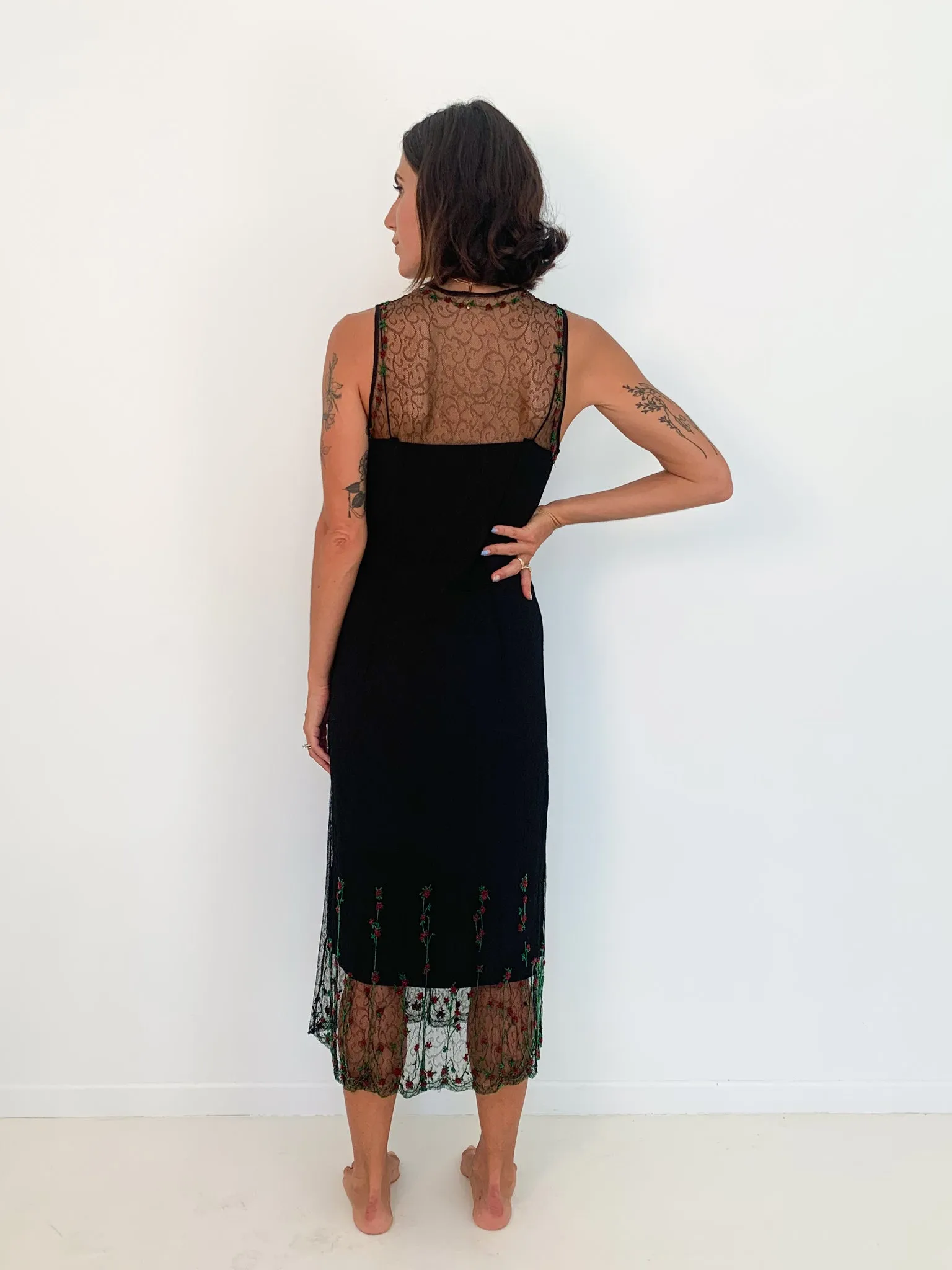 Vintage Beaded Gown