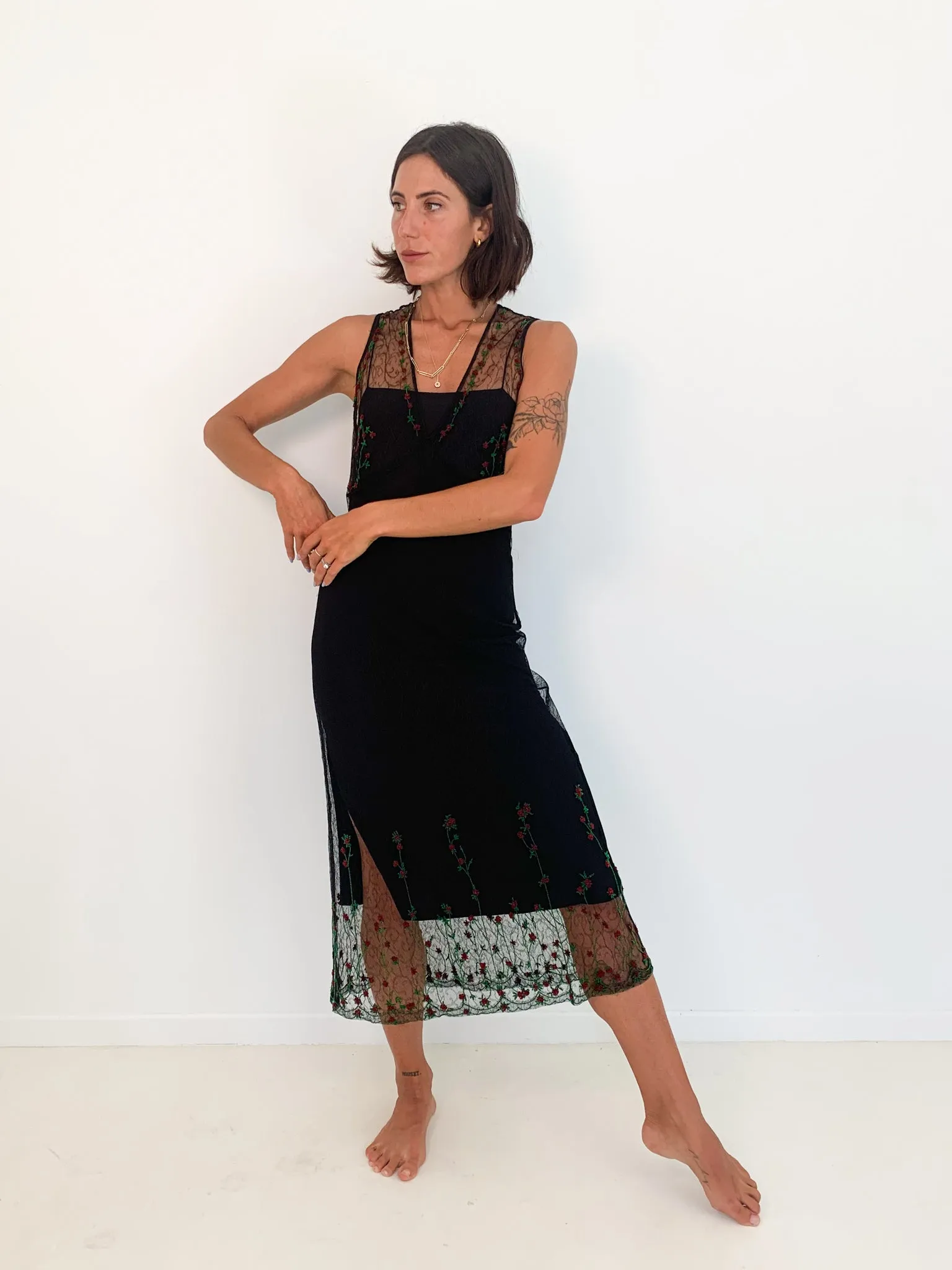 Vintage Beaded Gown