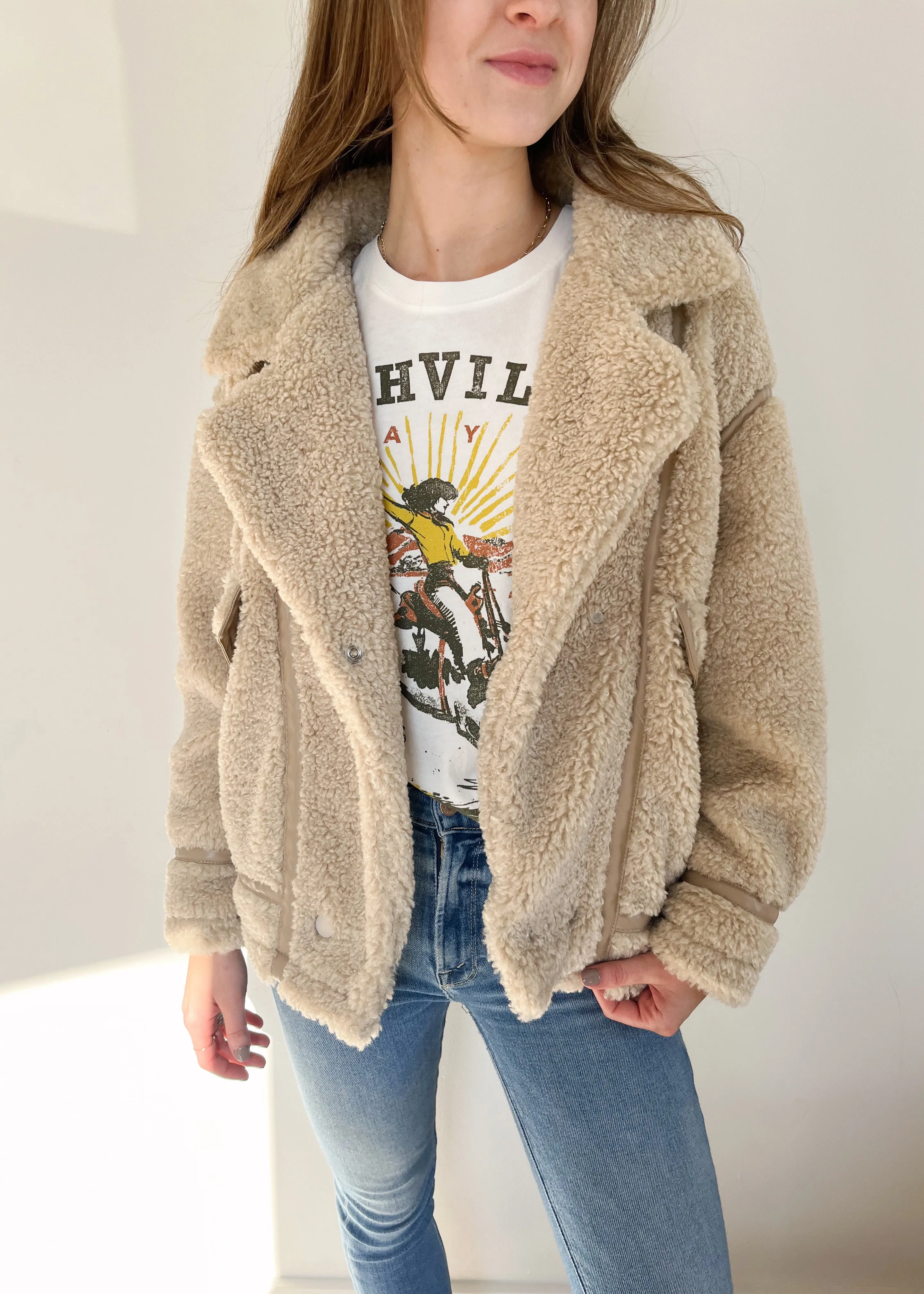 Z Supply Ari Sherpa Coat